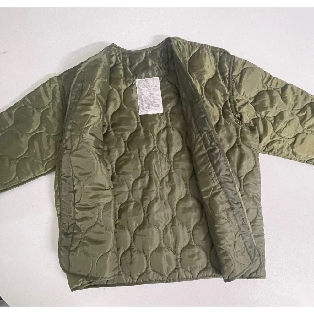 Rothco Ultra Force US Army Mens Field Coat Liner Olive Green Quilted XL Regular